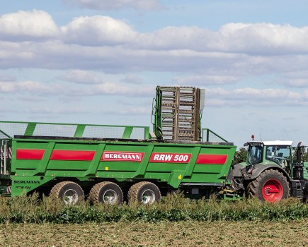 Bergmann RRW500 beet cleaning chaser bin