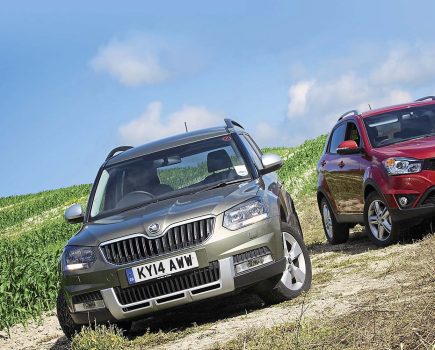 SsangYong-Korando-vs-Skoda-Yeti-VEH-11-2014