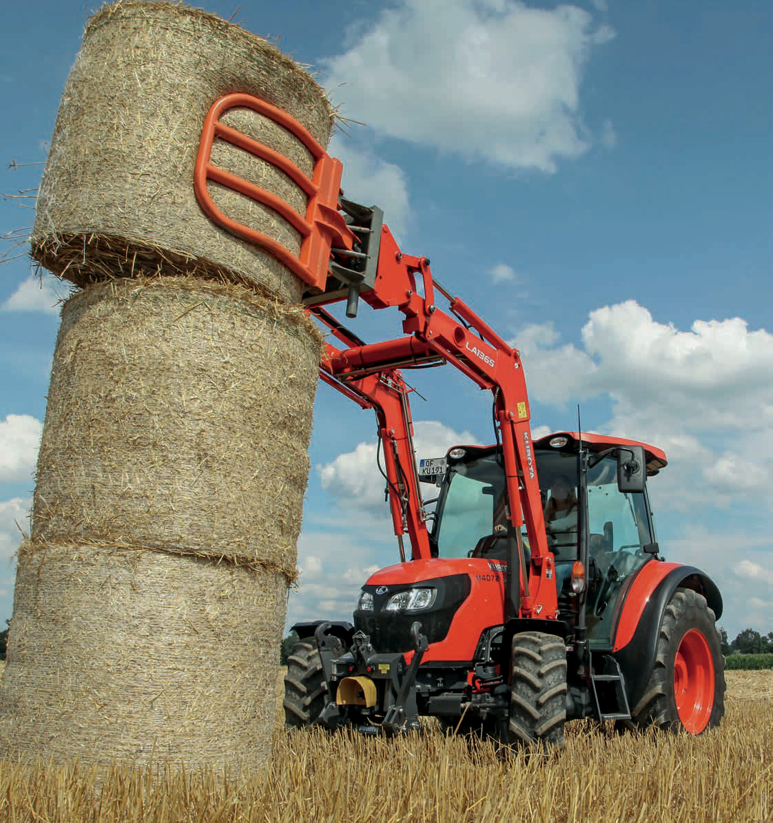 Kubota M4072 tractor: More muscle and more space - Profi