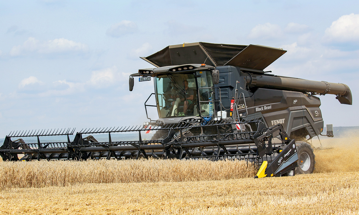 Practical test: AGCO Ideal 9T combine - Profi