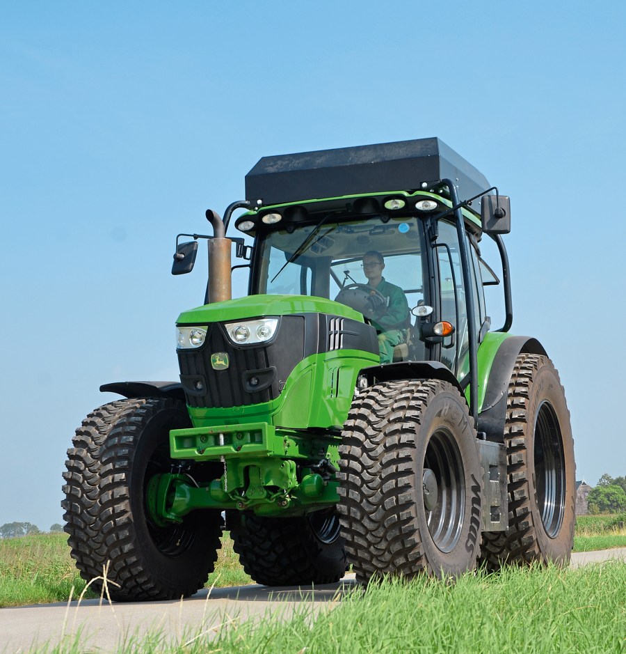 Methane powered Deere conversion