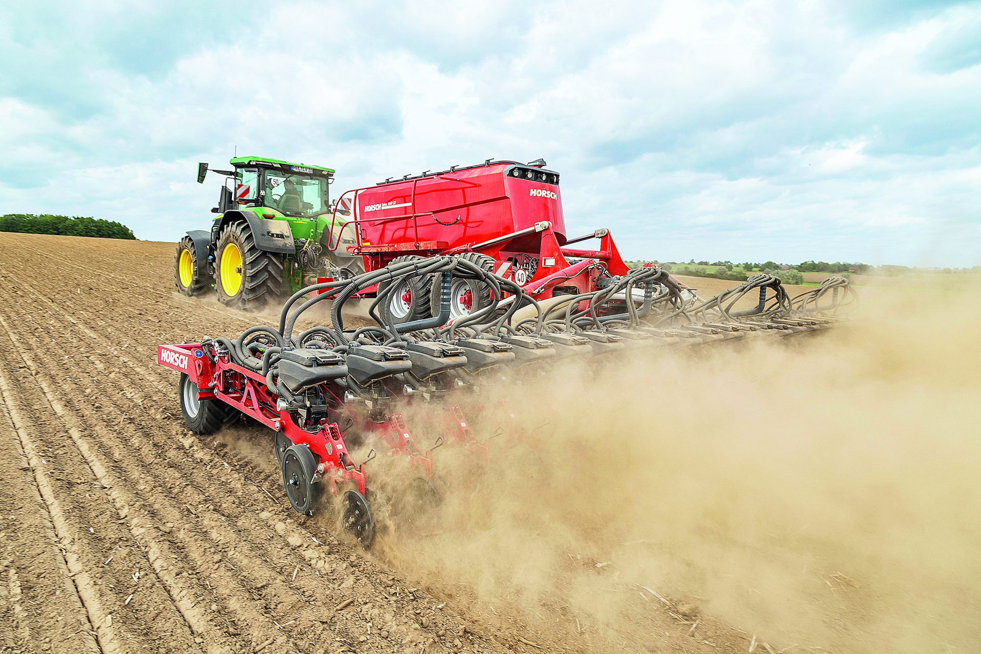 Horsch Solus 1047SX precision drill: One drill, many seeds - Profi