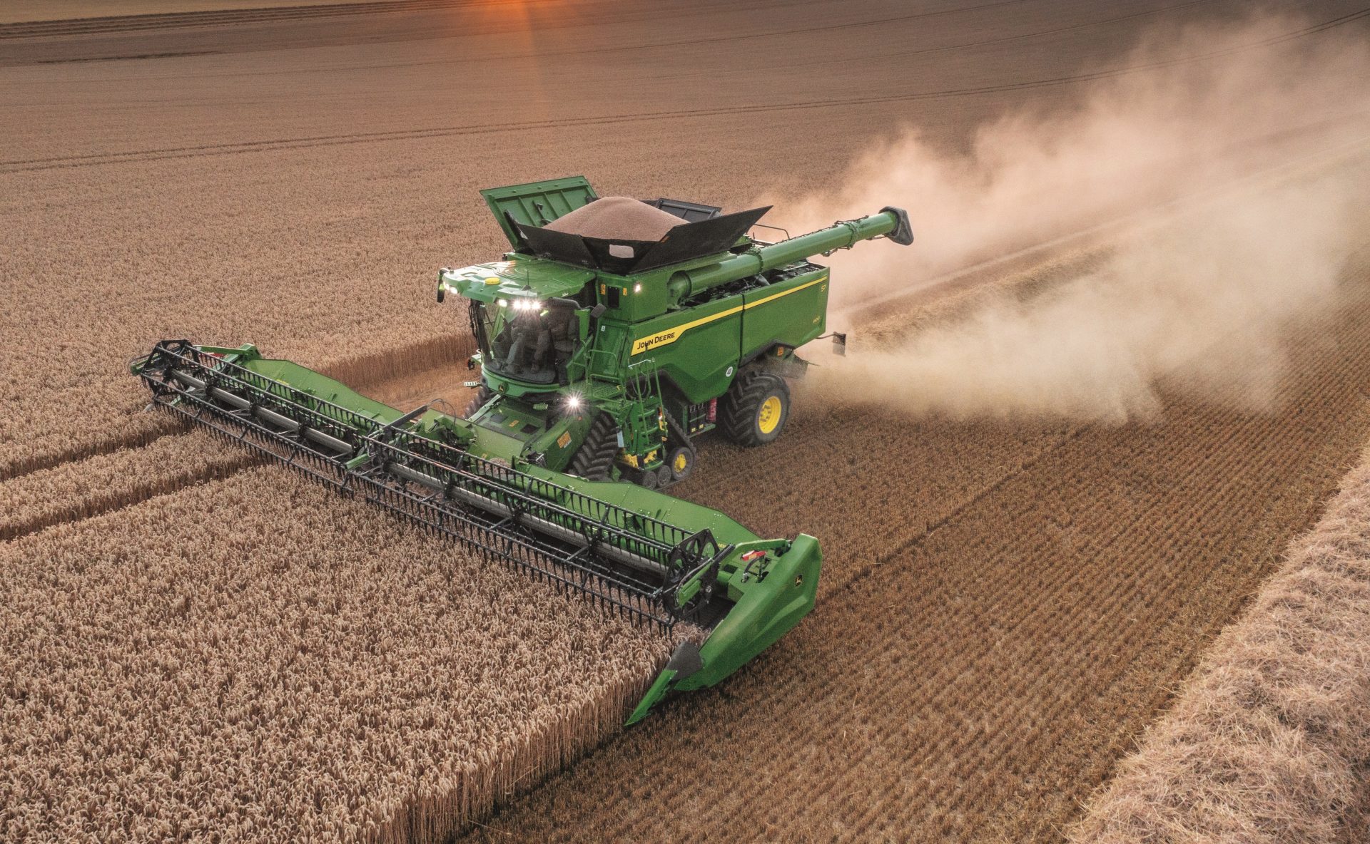 New John Deere S7 combines for 2025 Profi