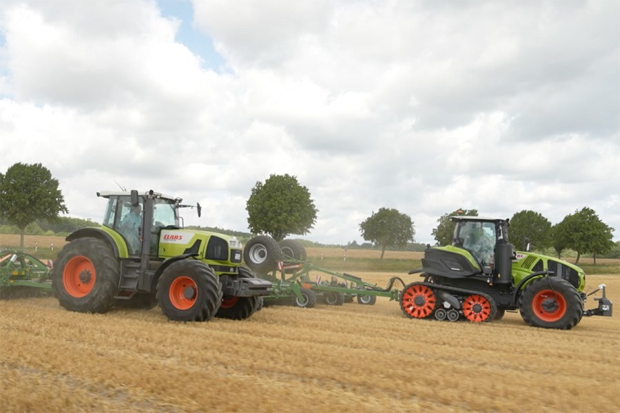 Claas Atles vs Axion | Profi Video Tractor Test